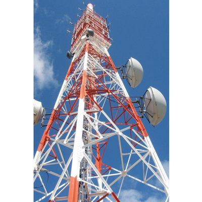 Multifunctional Antenna Microwave Transmission Steel Tower 20-100M