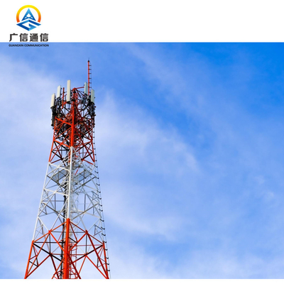 Q235 Q345 Antenna Angle Steel Tower For Communication